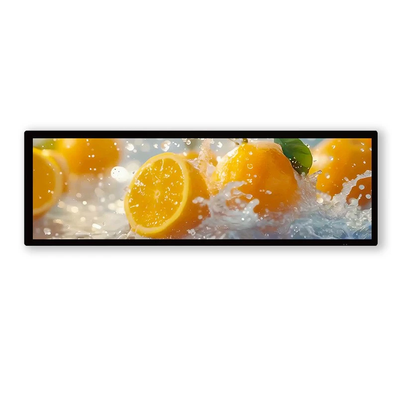 Digitale signage van 49,5 inch bardisplay