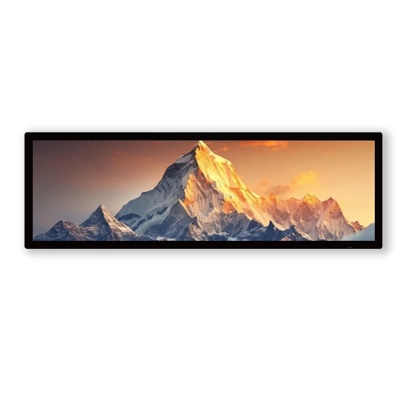 Digitale signage van 35,5 inch bardisplay