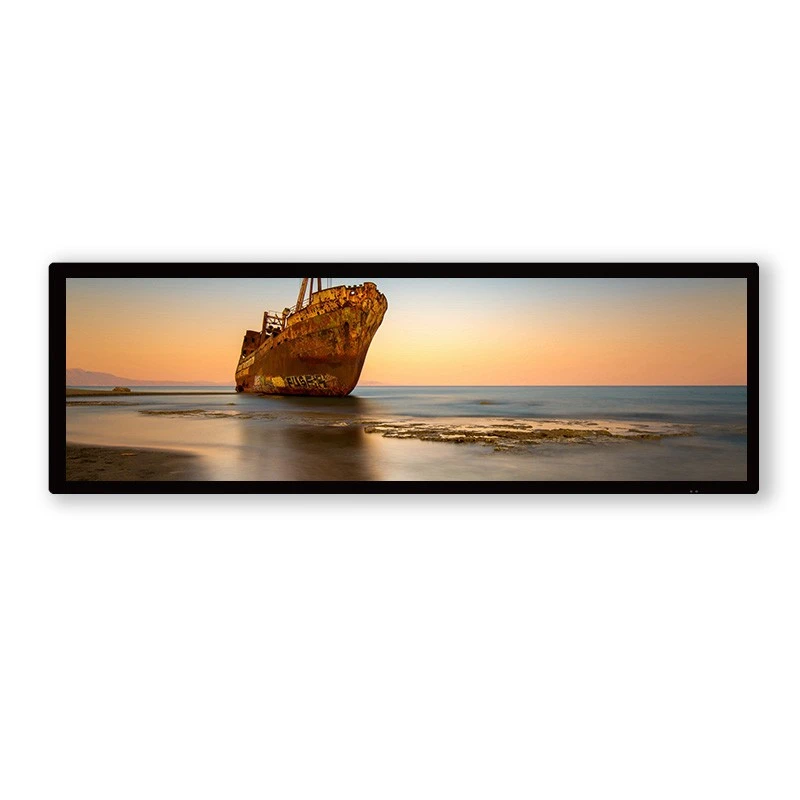 Digitale signage van 36,2 inch bardisplay