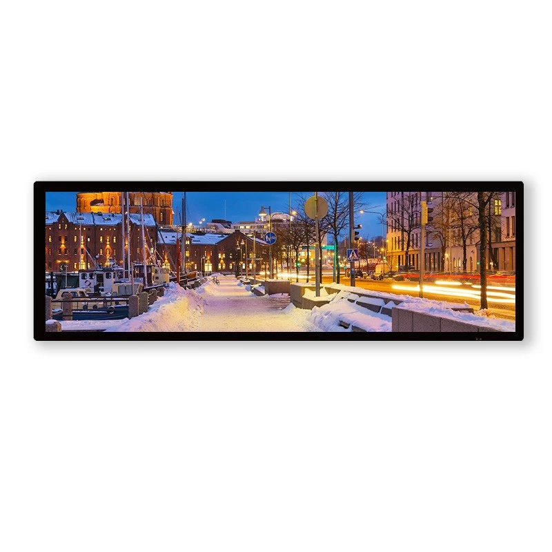 Digitale signage van 37,8 inch bardisplay