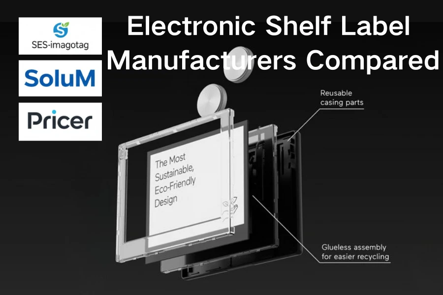 Fabrikanten van elektronische schaplabels vergeleken: SES-imagotag versus Sol...