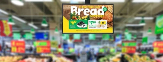 Wat zijn de soorten digitale signage?