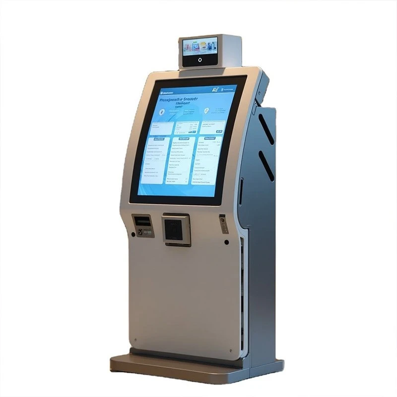 Selfservice-receptie Interactieve kiosken Oplossingendisplay